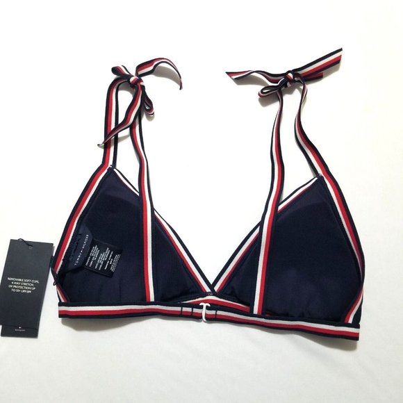 Tommy Hilfiger Swim Tommy Hilfiger Womens Bikini Set Swim 2pc